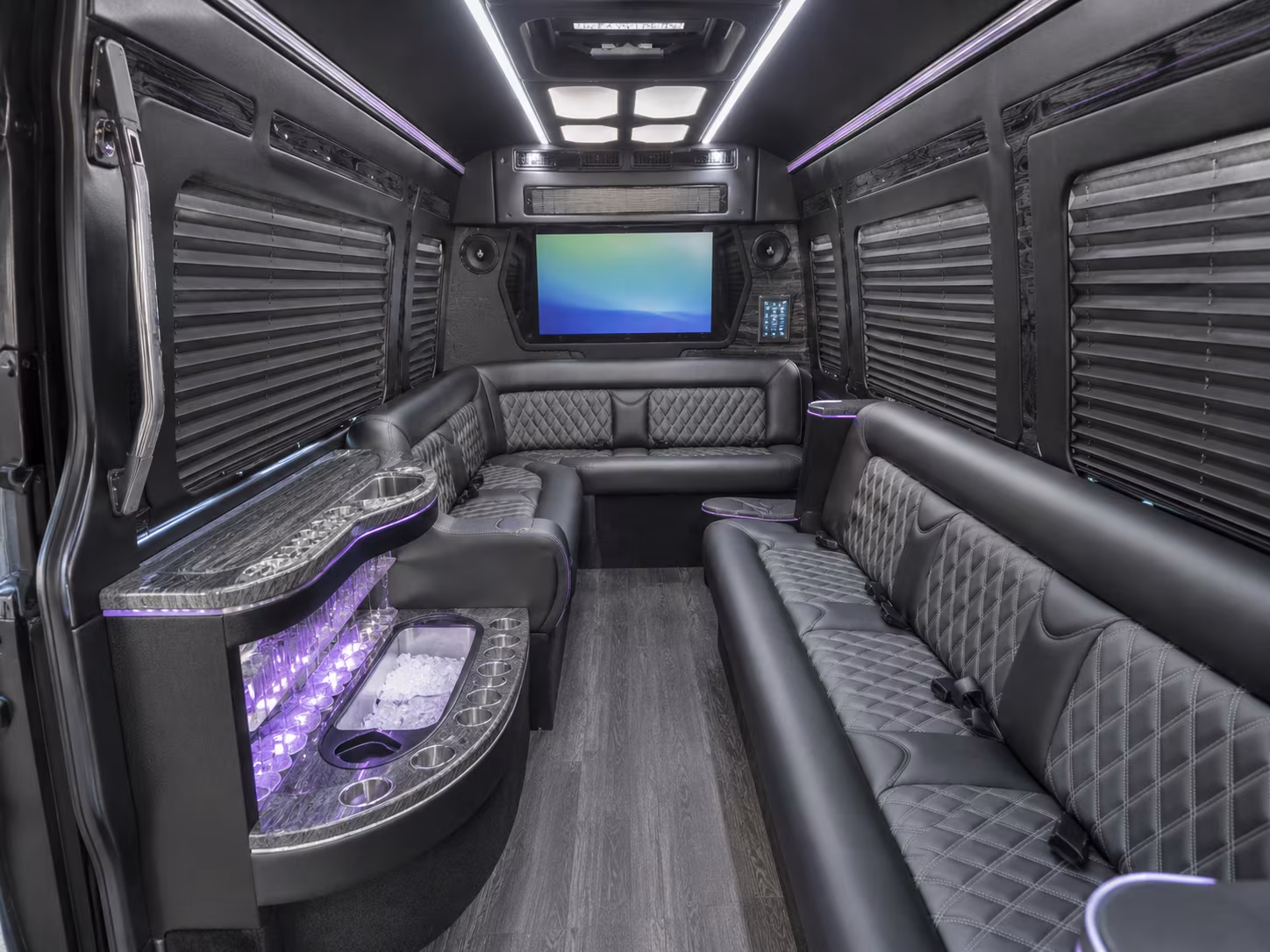 north port party bus interior