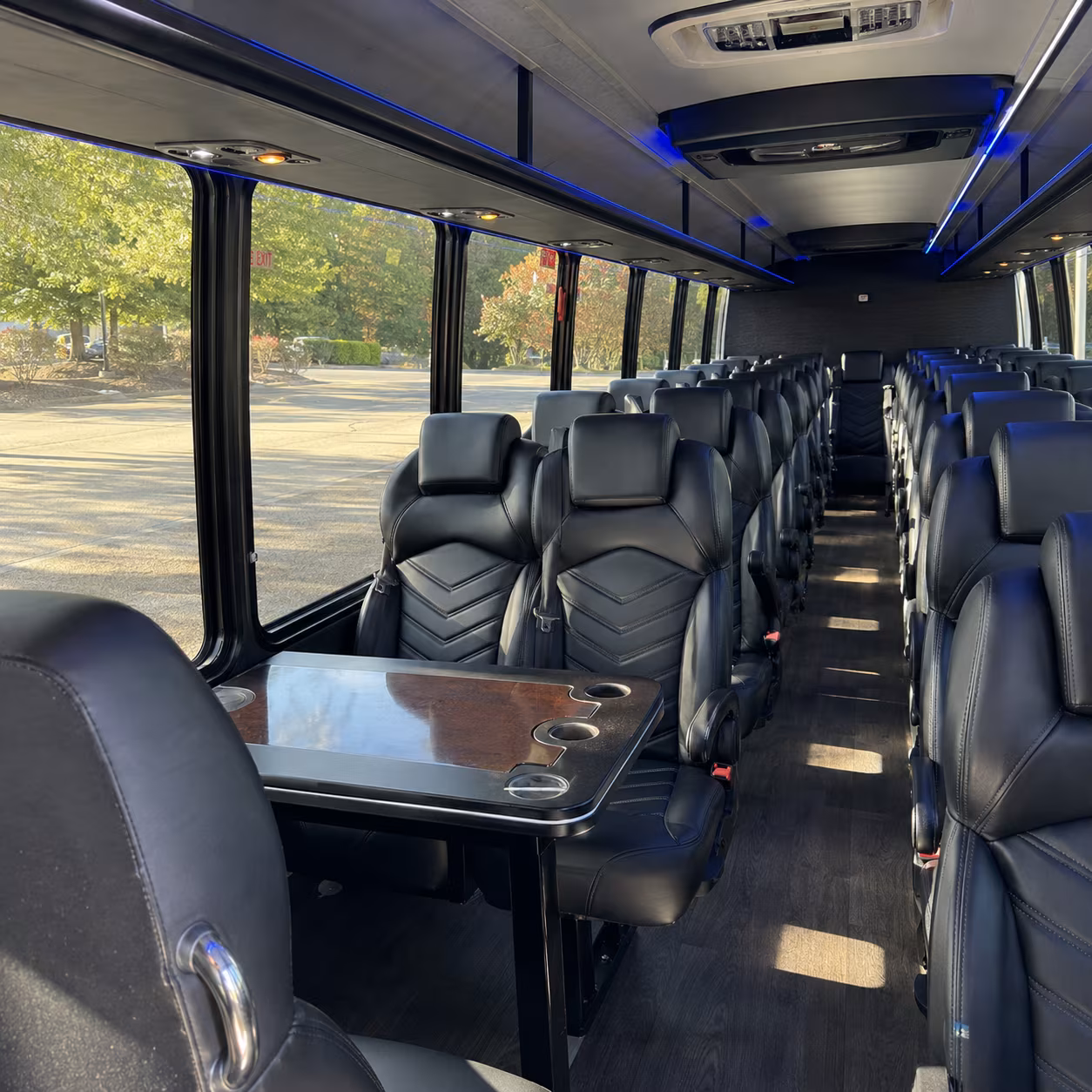 north port religious group transportation onboard seating